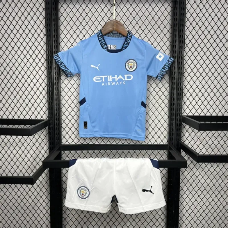 2023/2024 Manchester City Special Edition Grey Football Shirt 1:1 Thai Quality Kids Size