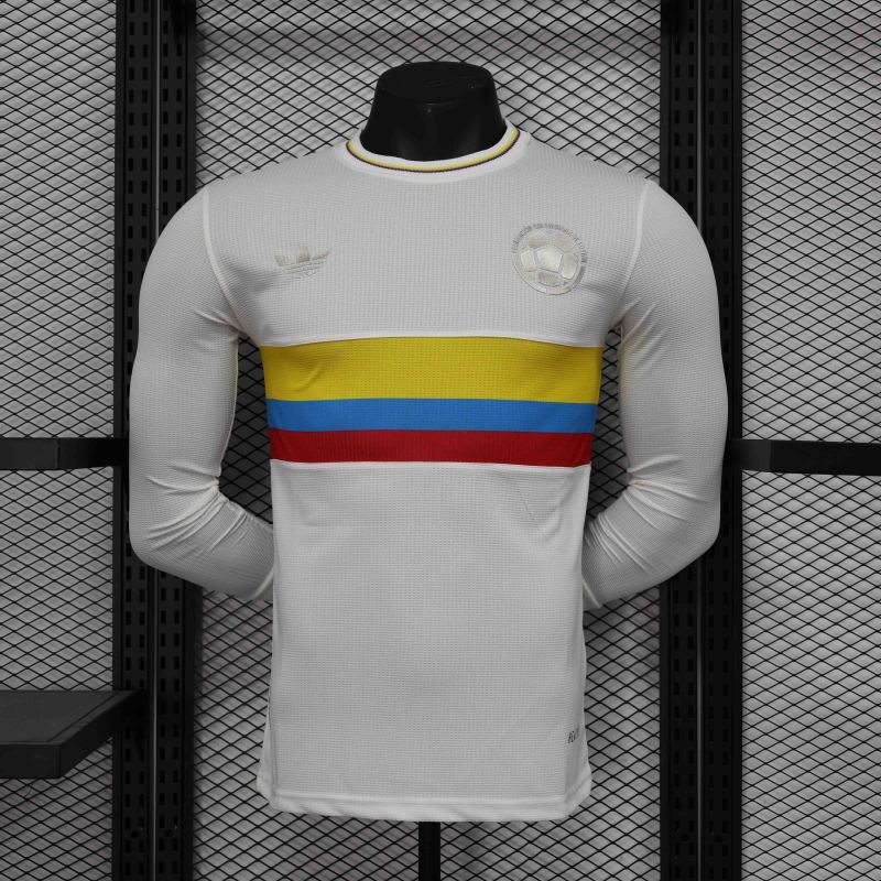 2024 Player Long sleeves Colombia 100th Anniversary
