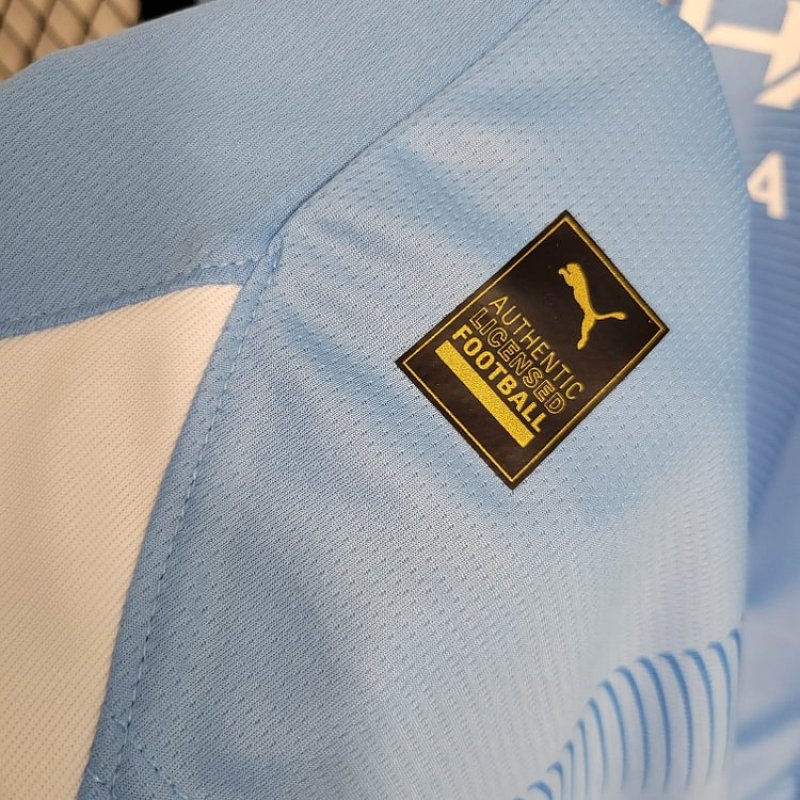 2023/2024 Long Sleeve Manchester City Home Football Shirt 1:1 Thai Quality