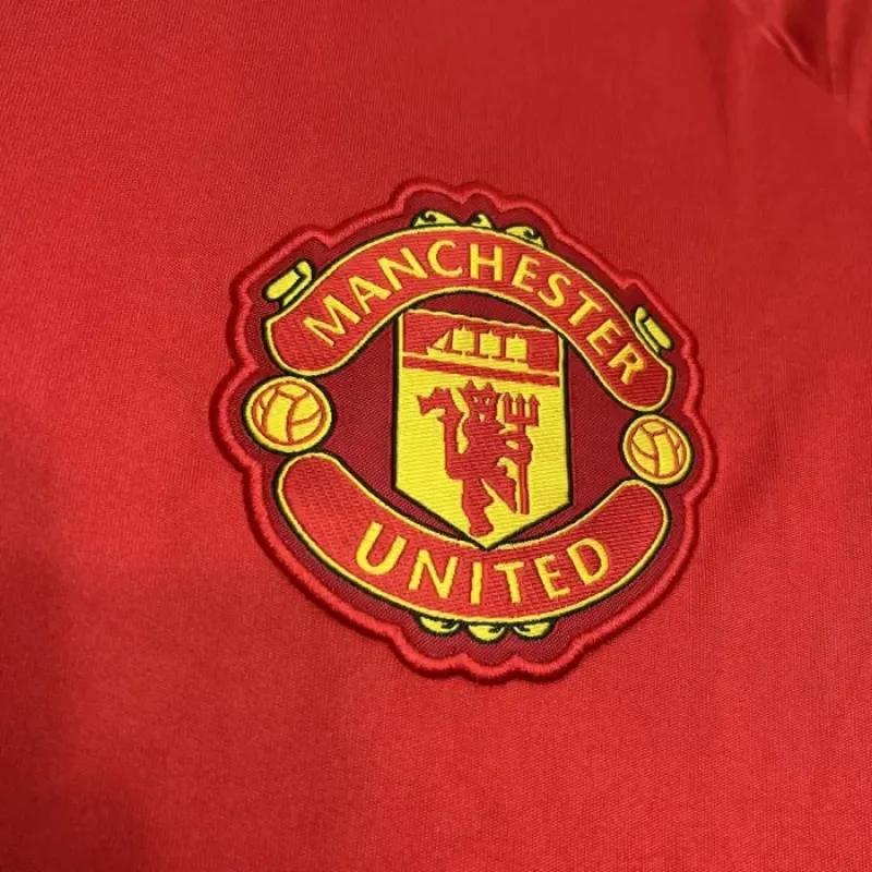 Manchester United Dark Red Pre-match training Jersey 24/25 Football Shirt