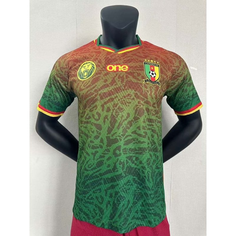 2024 Player Version Cameroon Home Football Shirt 1:1 Thai Quality