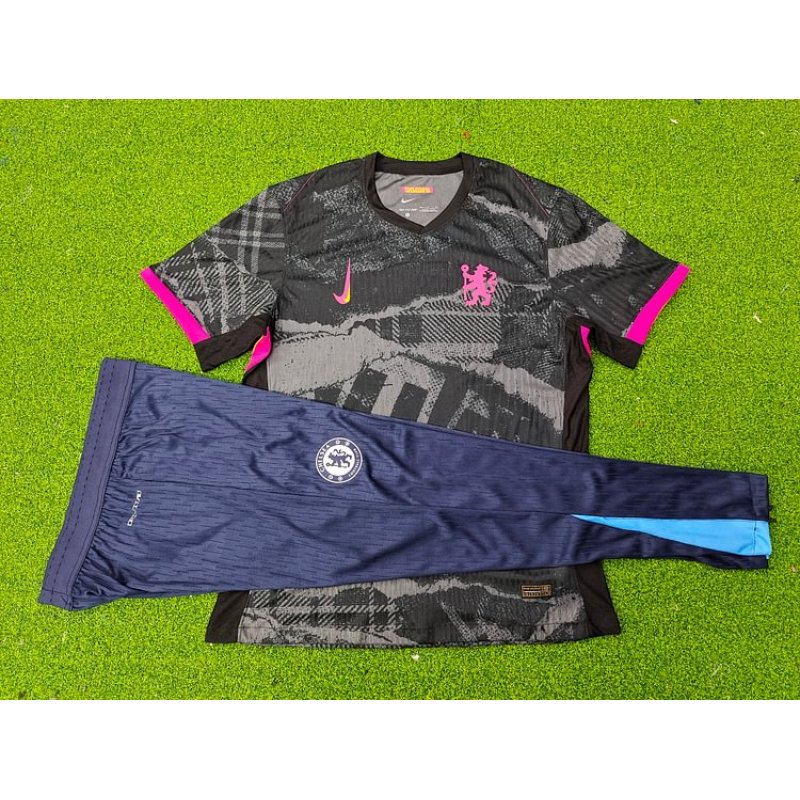 Adult Set 2024-2025 Chelsea 2nd Player Version Tracksuit 1:1 Thai Quality Set