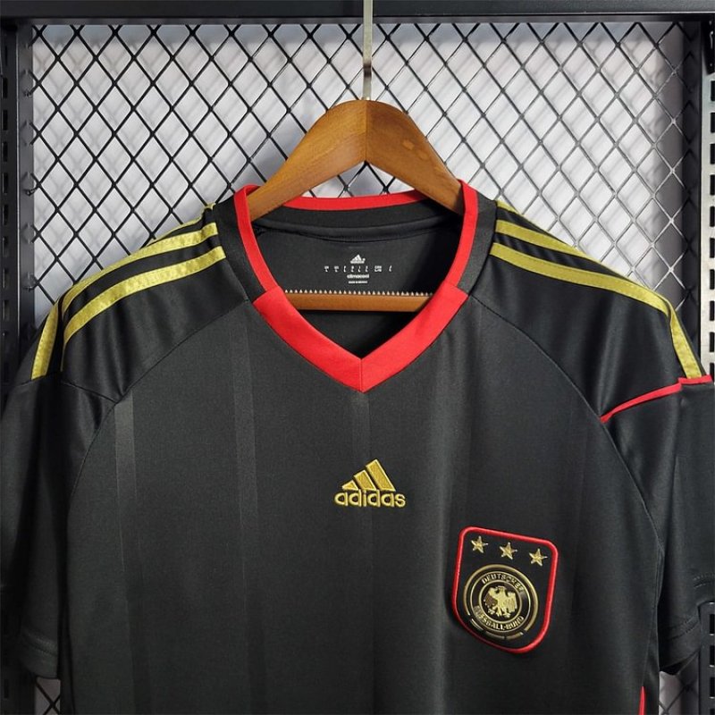 2010 Germany Retro Away Football Jersey