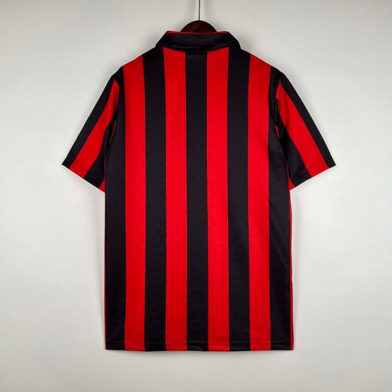 1989/1990 Retro AC Milan Home Football Shirt 1:1 Thai Quality