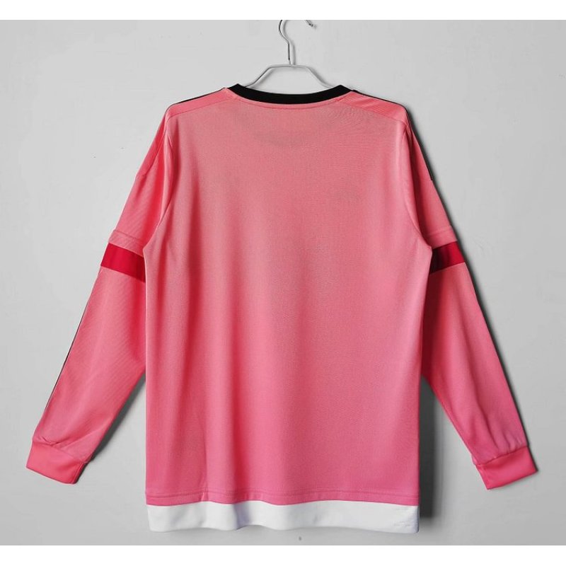 2015/2016 Retro Long Sleeve Juventus Away Soccer Jersey 1:1 Thai Quality