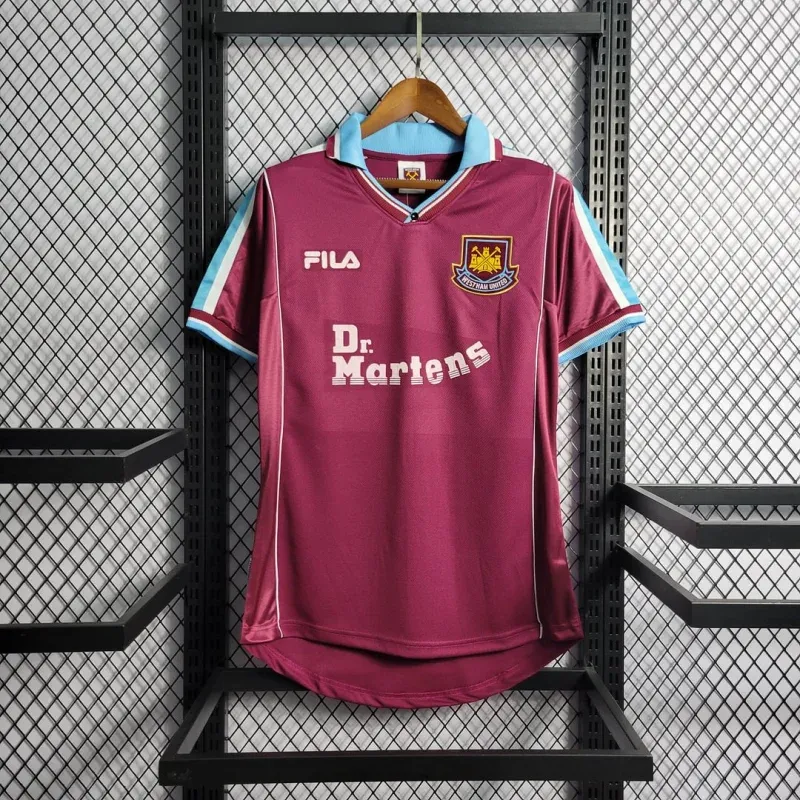 1999/2000 Vintage West Ham United Home Football Shirt
