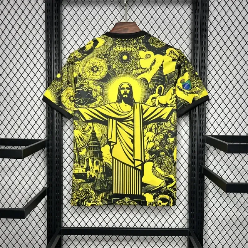 Brazil 24/25 Jesus Special Edition Jersey (Yellow)