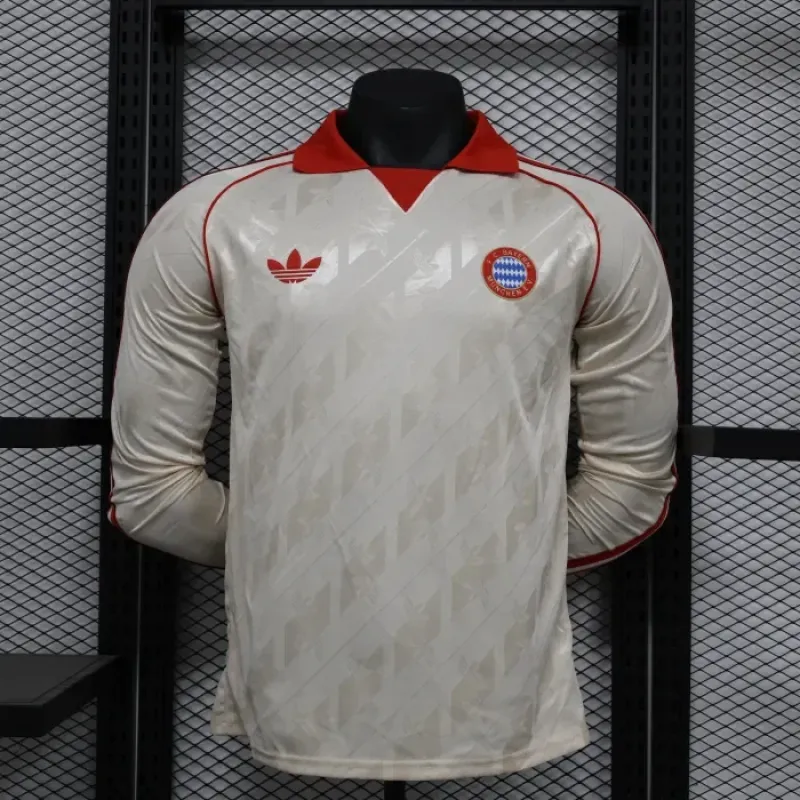 Player Edition - Bayern Munich 24/25 Retro Long Sleeve Shirt