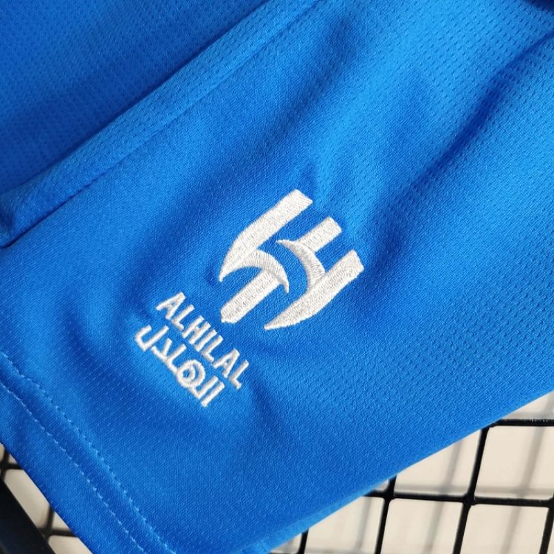 2023/2024 Al-Hilal Saudi Home Football Shirt Kids Size