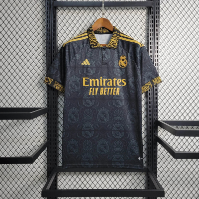 2023/2024 Real Madrid Concept Edition Black Shirt
