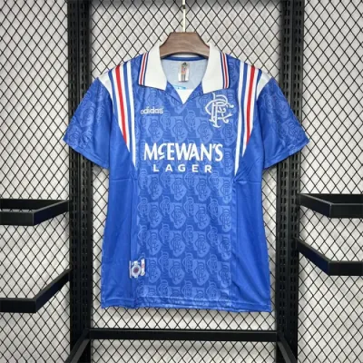 Retro Rangers Home Kit 1996 1997 Football Jersey