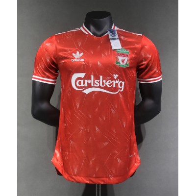 Player Version 2024 Liverpool FC co-branded Beatles retro special edition home jersey