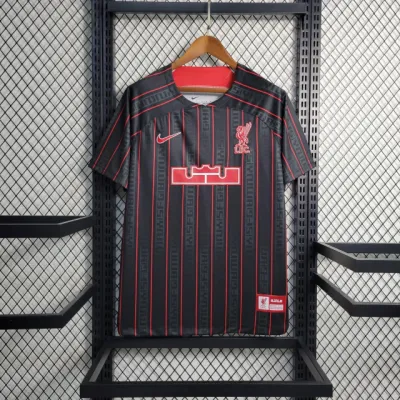 Camisa Liverpool 'Lebron James' 2023 Nike Torcedor Masculina