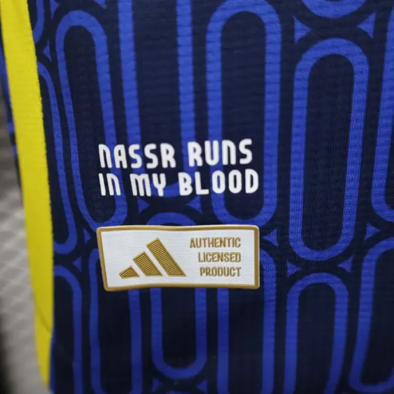 Player Version Al-Nassr Riyadh Away Jersey 24/25 RONALDO Football