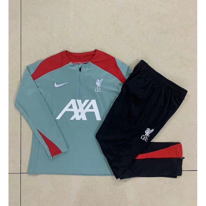 Kids 2024/2025 Liverpool Half-Dress Training Kit