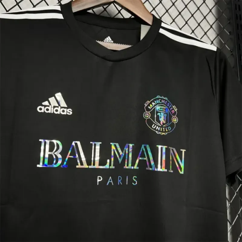 Manchester United Balmain Co-Branded Jersey 24/25 Football Shirt