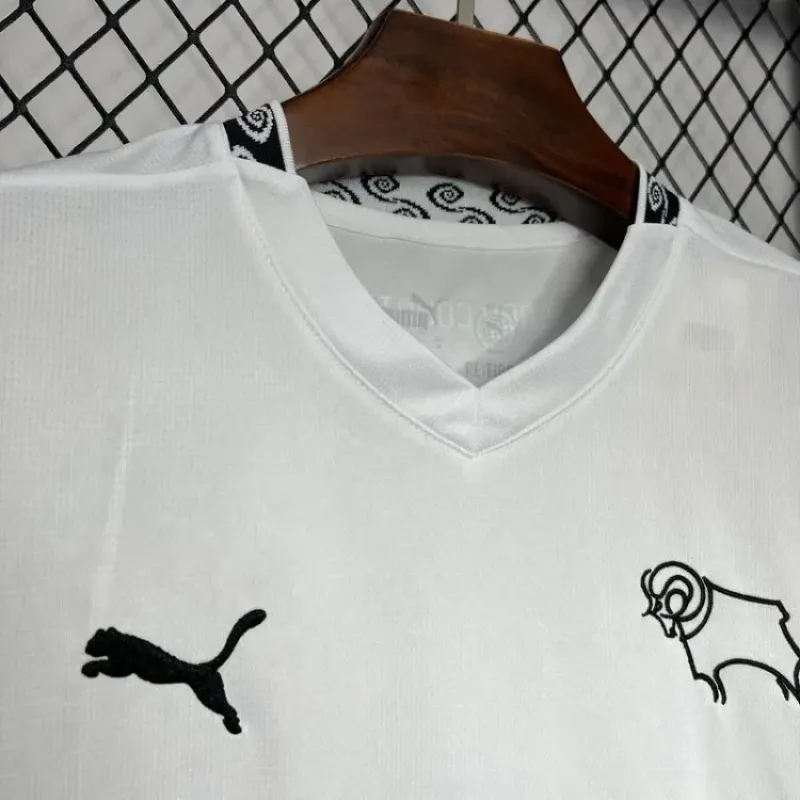 24/25 Derby County F.C. Soccer Jersey Home 1:1 Thai quality