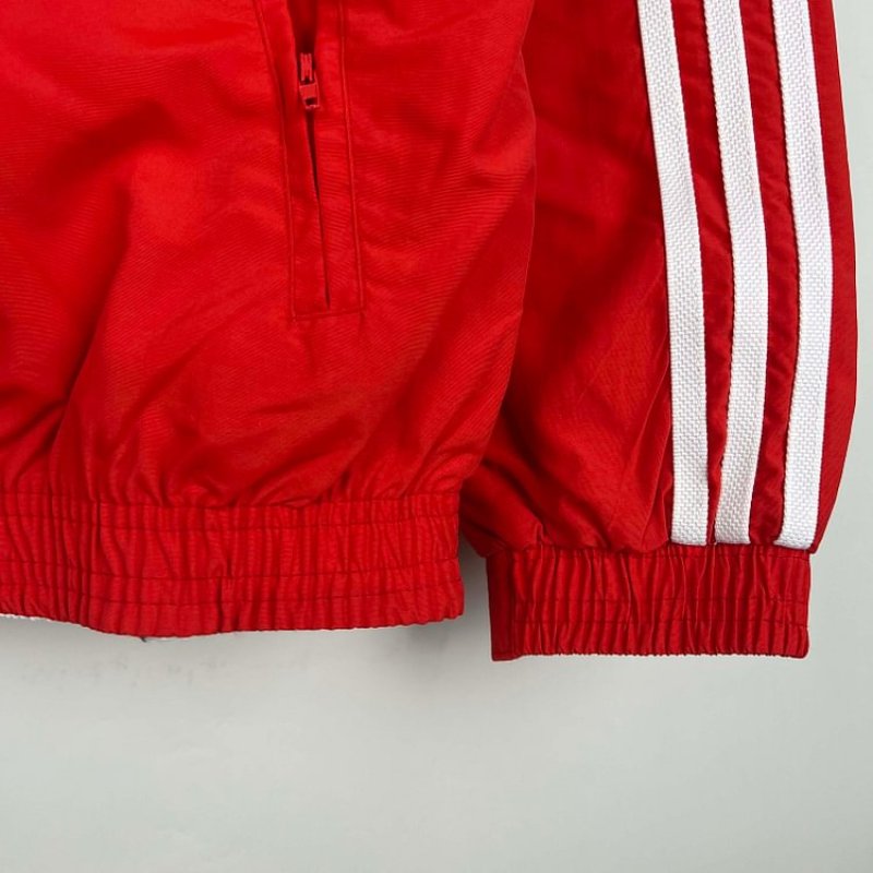 2023-2024 Bayern Munich Reversible Windbreaker Red-whiteSoccer Jersey 1:1 Thai Quality