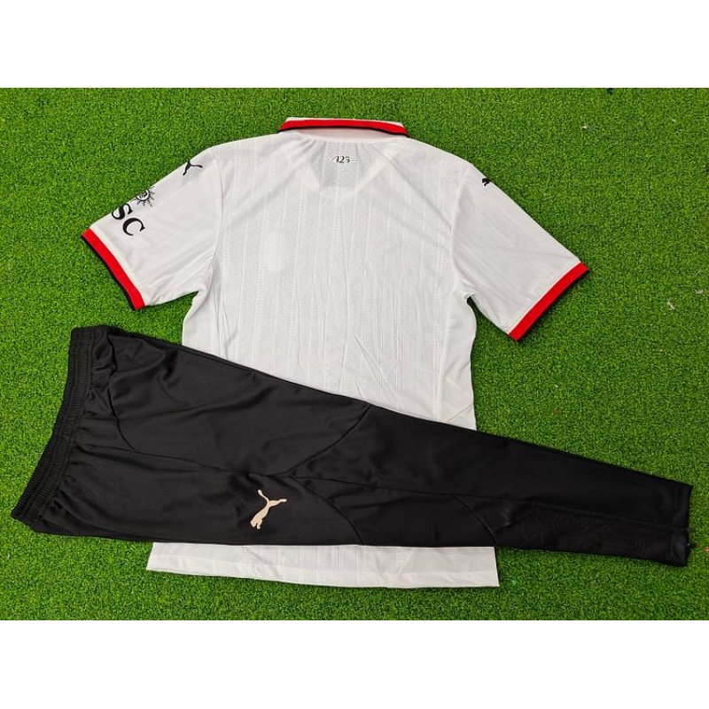 Adult Set 2024-2025 AC Milan Away Tracksuit1:1 Thai Quality Set
