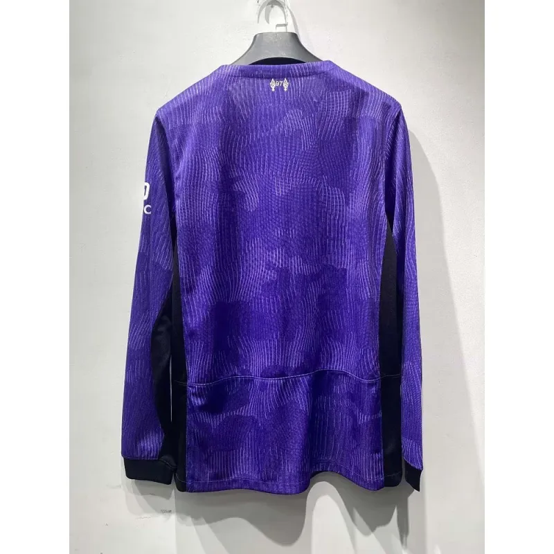 2023/2024 Long Sleeve Liverpool Third Away Football Shirt 1:1 Thai Quality