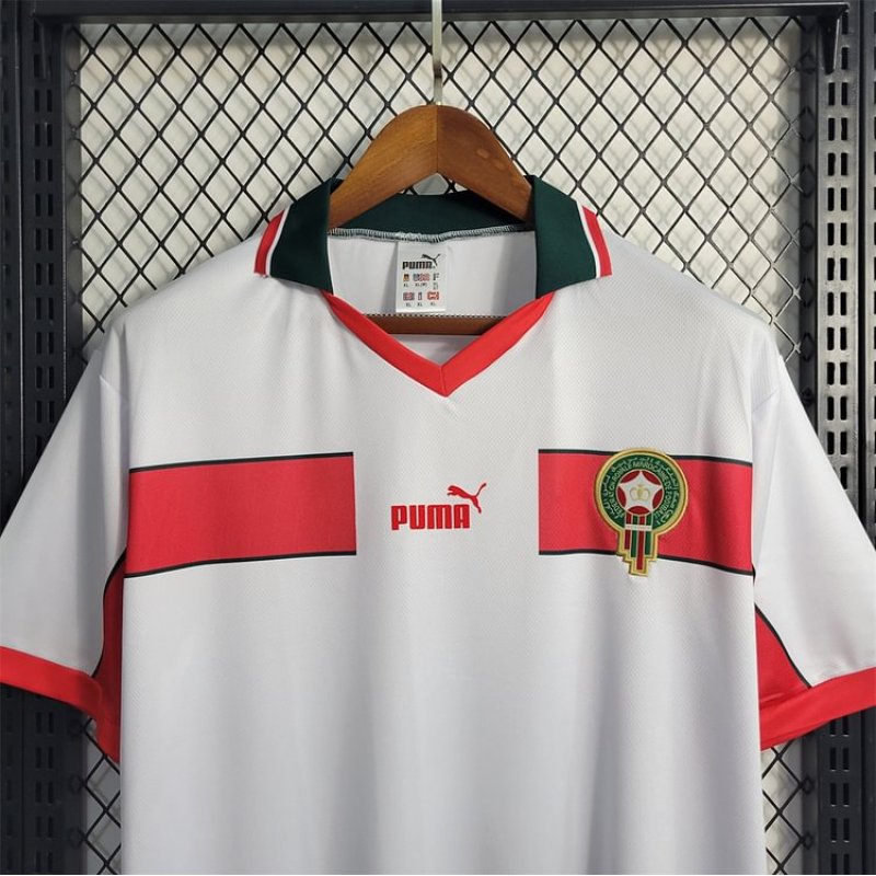 1988 Morocco Retro Away Football Jersey