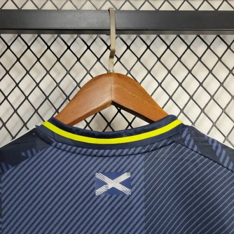 2023 Scotland 150th Anniversary Edition Navy Blue Football Shirt