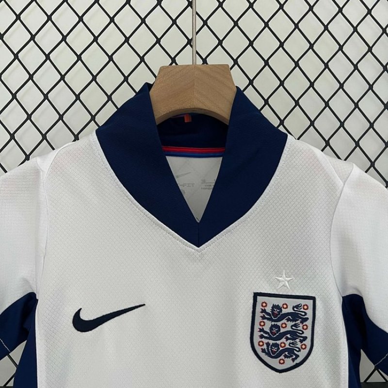 2024 England Home Football Shirt 1:1 Thai Quality Kids Size