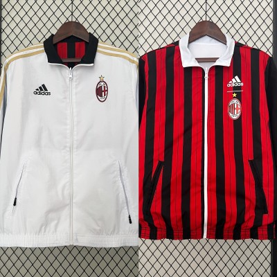 24/25 AC Milan Reversible Windbreaker Football Shirt