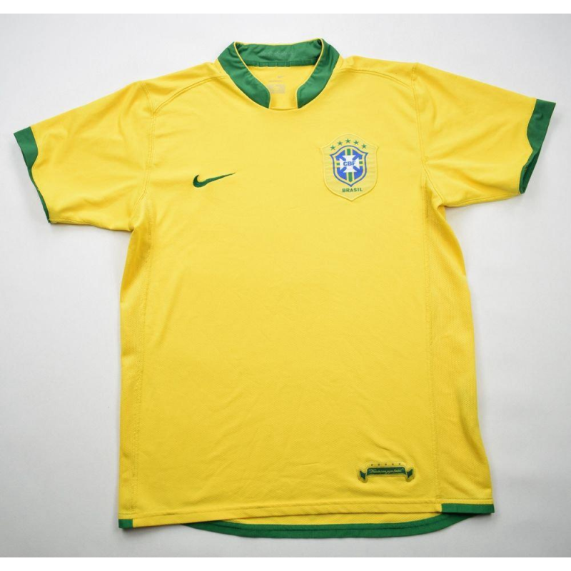 2002 Retro Brazil Soccer Jersey Home
