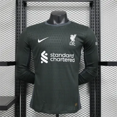 Liverpool 24/25 Away Long Sleeve Football Shirt - Player Edition