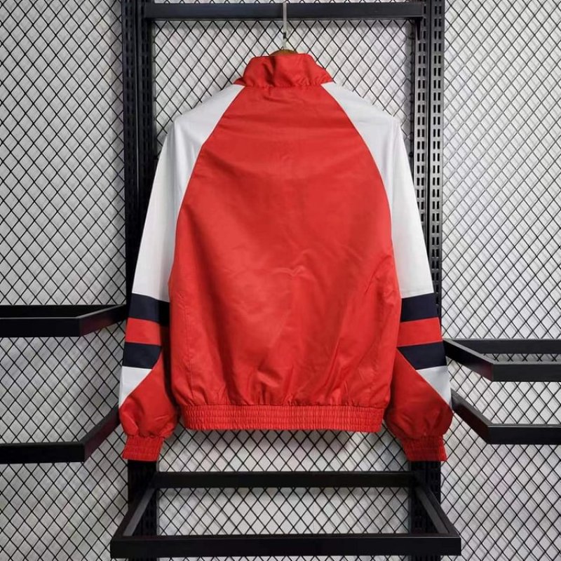 2023/2024 Real Madrid Windbreaker Jersey Pullover Style Red
