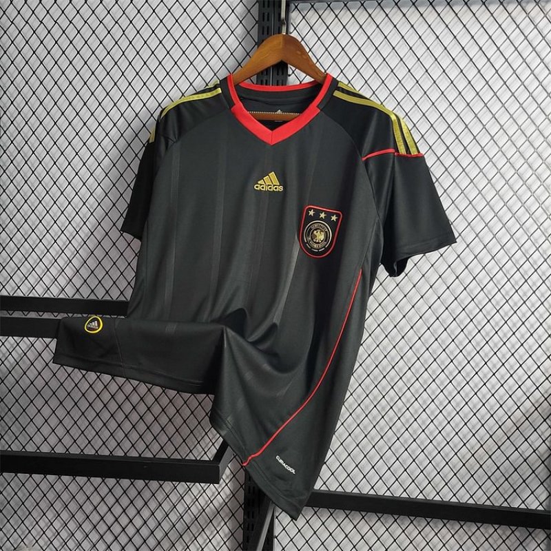2010 Germany Retro Away Football Jersey
