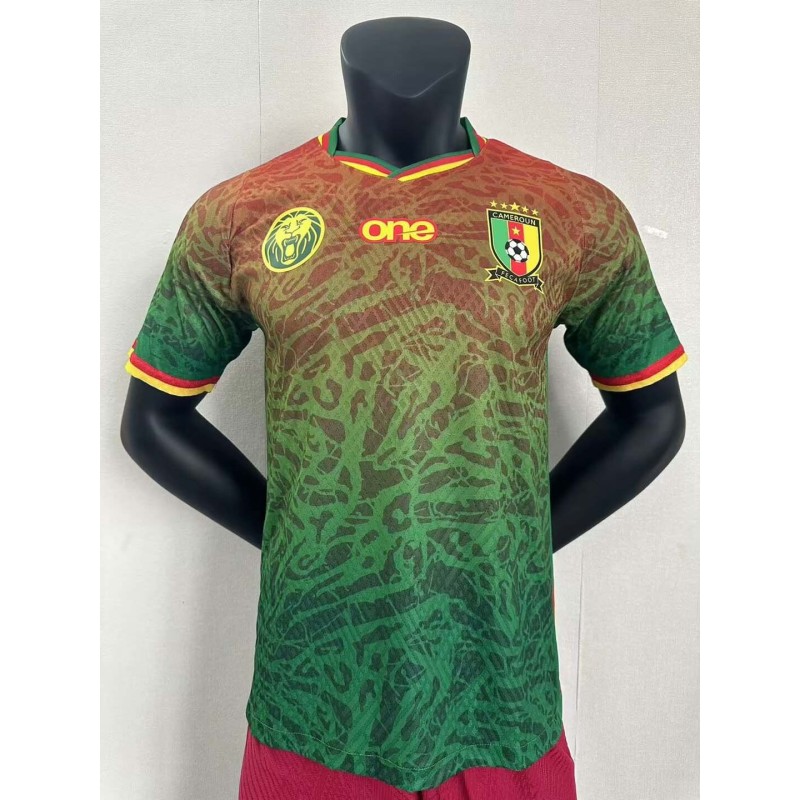 2024 Player Version Cameroon Home Football Shirt 1:1 Thai Quality