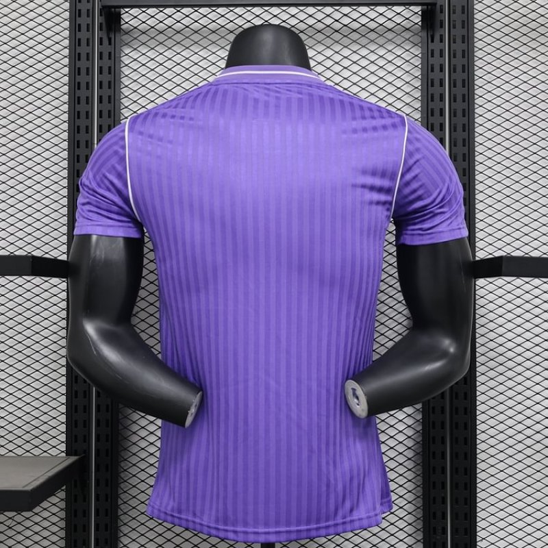 Player Version Real Madrid 2025 Retro Football Jersey