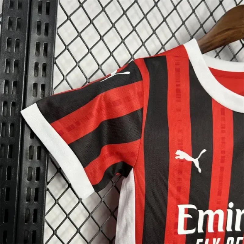 Kids AC Milan Home Jersey 24/25 Football Kit