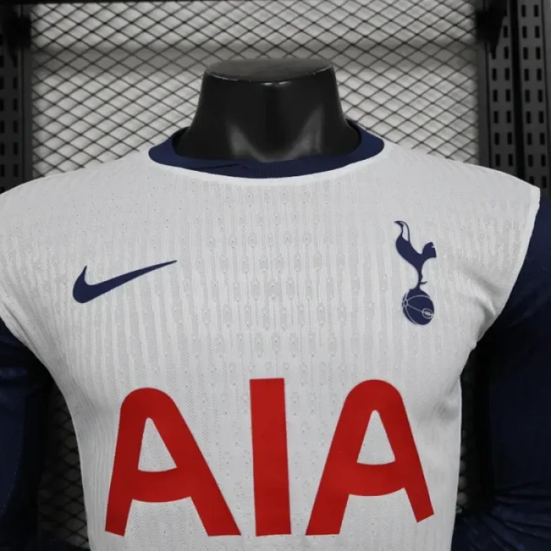 Player Version Tottenham Hotspur Home Kit 24/25 Football Jersey Long Sleeves Jersey