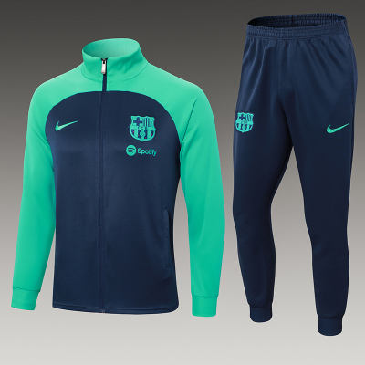 24/25 Barcelona half-training suit royal blue jersey set