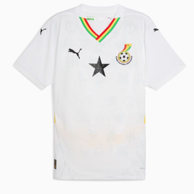 2024 Ghana National Team Home Football Shirt 1:1 Thai Quality