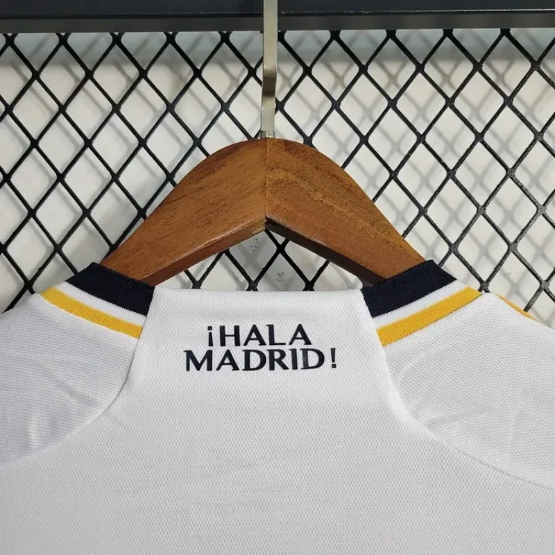 2023/2024 Long Sleeve Real Madrid Home Football Shirt