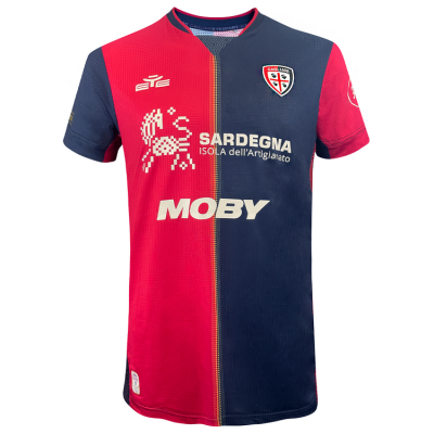 2024/2025 Cagliari Home Kit Football Shirt