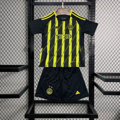 Kids Aberdeen Away Jersey 24/25 Football Kit 1:1 Thai quality