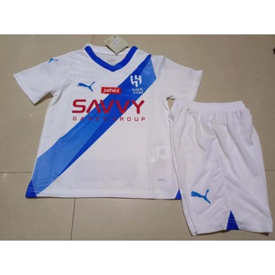 2023/2024 Al-Hilal Saudi Away Football Shirt Kids Size