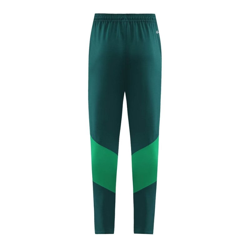 2023 Mexico Half-Pull Training Suit White - Green Soccer Jersey Set