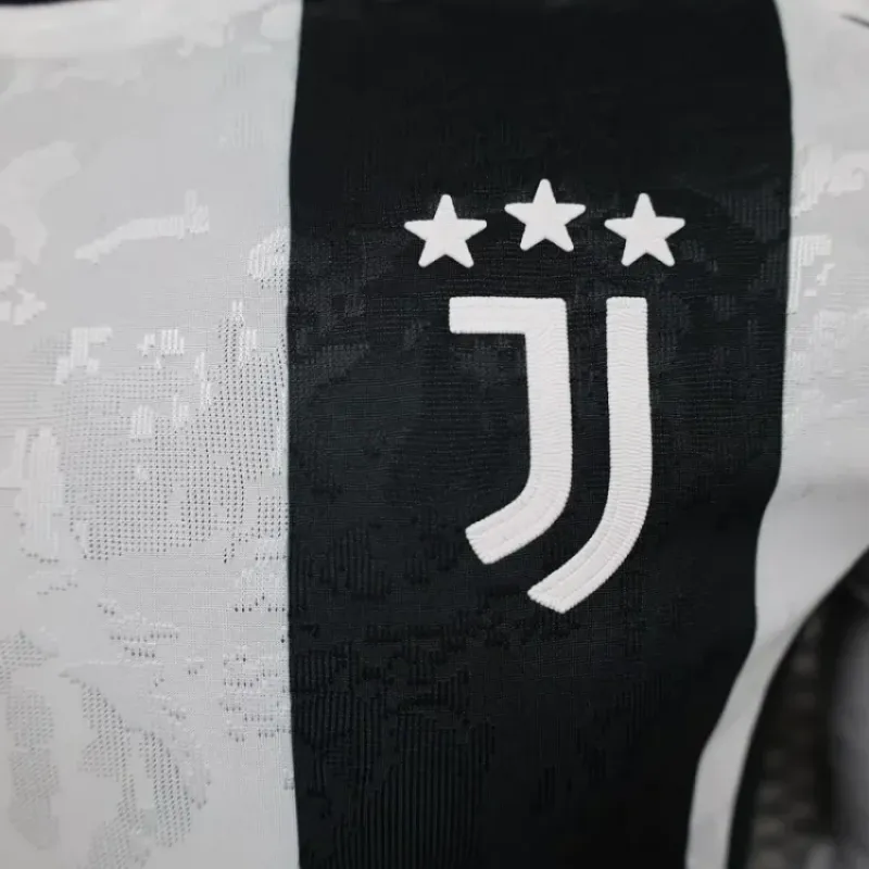 2024/2025  Player Version long sleeve Juventus home football jersey