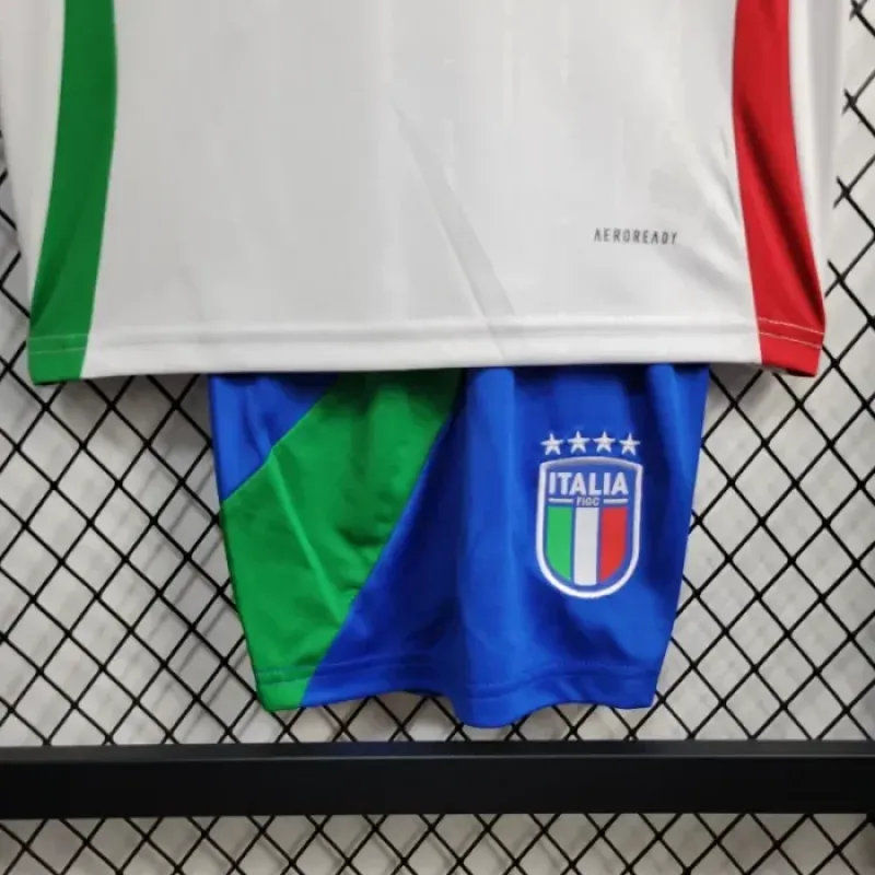 2024 Italy National Team Away Football Shirt 1:1 Thai Quality Kids Size