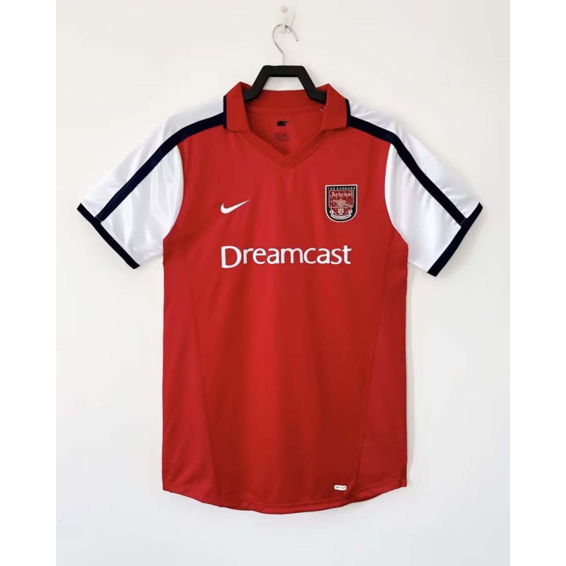 2001/2002 Retro Arsenal Home Football Shirt 1:1 Thai Quality