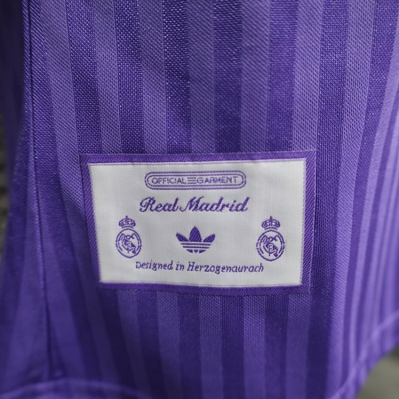Player Version Real Madrid 2025 Retro Football Jersey