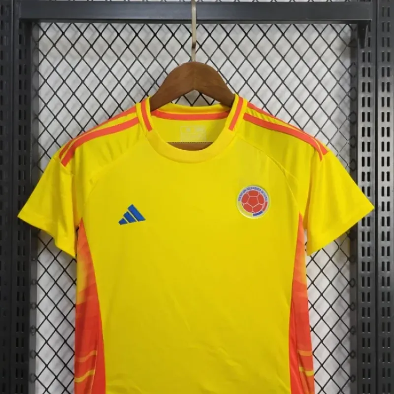 Kids Colombia Home Kit 24/25 Copa America 2024