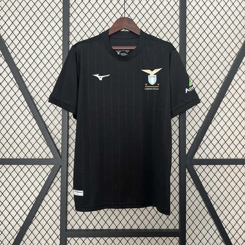2024/25 Lazio Champions Edition Black Fans Soccer jersey