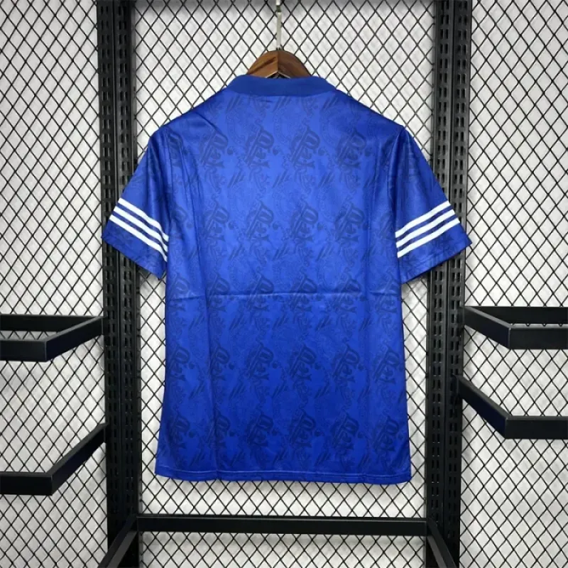 Retro Rangers Home Kit 1994 1996 Football Jersey